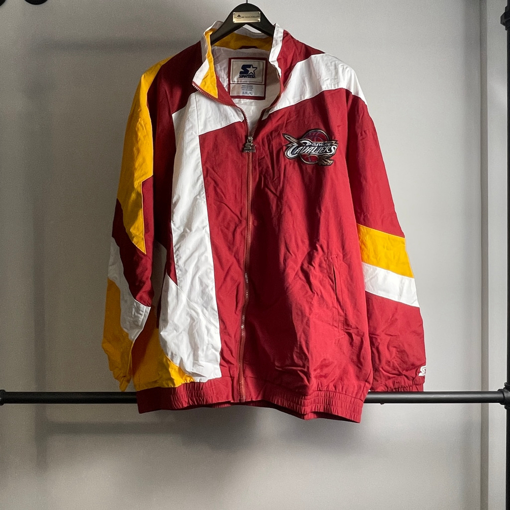 Men's Starter lightweight Cleveland Cavaliers Jacket XL-3XL